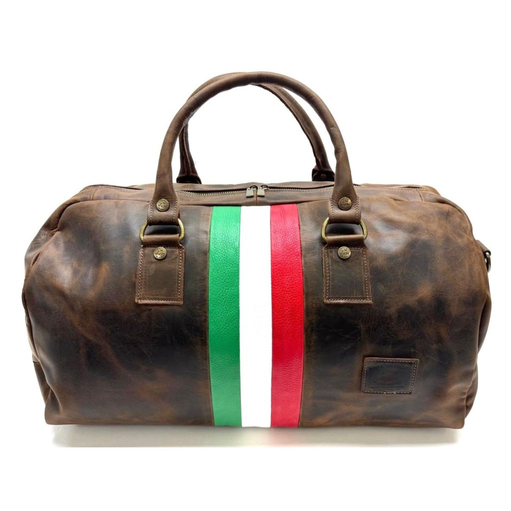 Borsoni da viaggio in vera pelle in pronta consegna su Emporium Italy