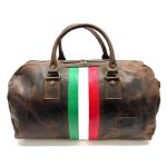 Borsoni da viaggio in vera pelle in pronta consegna su Emporium Italy