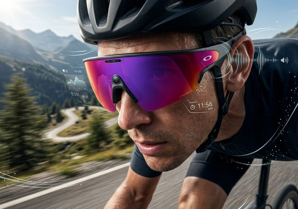 Come monitorare il ritmo cardiaco con Oakley Meta AI Vanguard OW8001