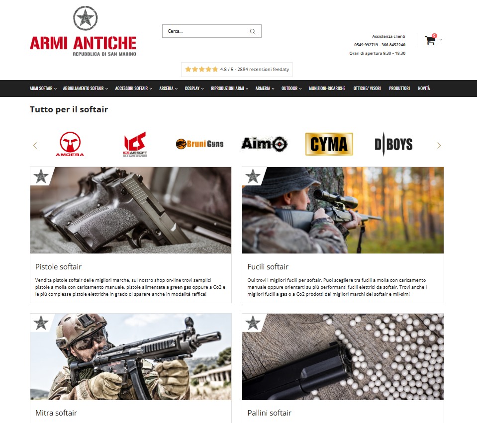 Nuovi arrivi Armi Antiche San Marino
