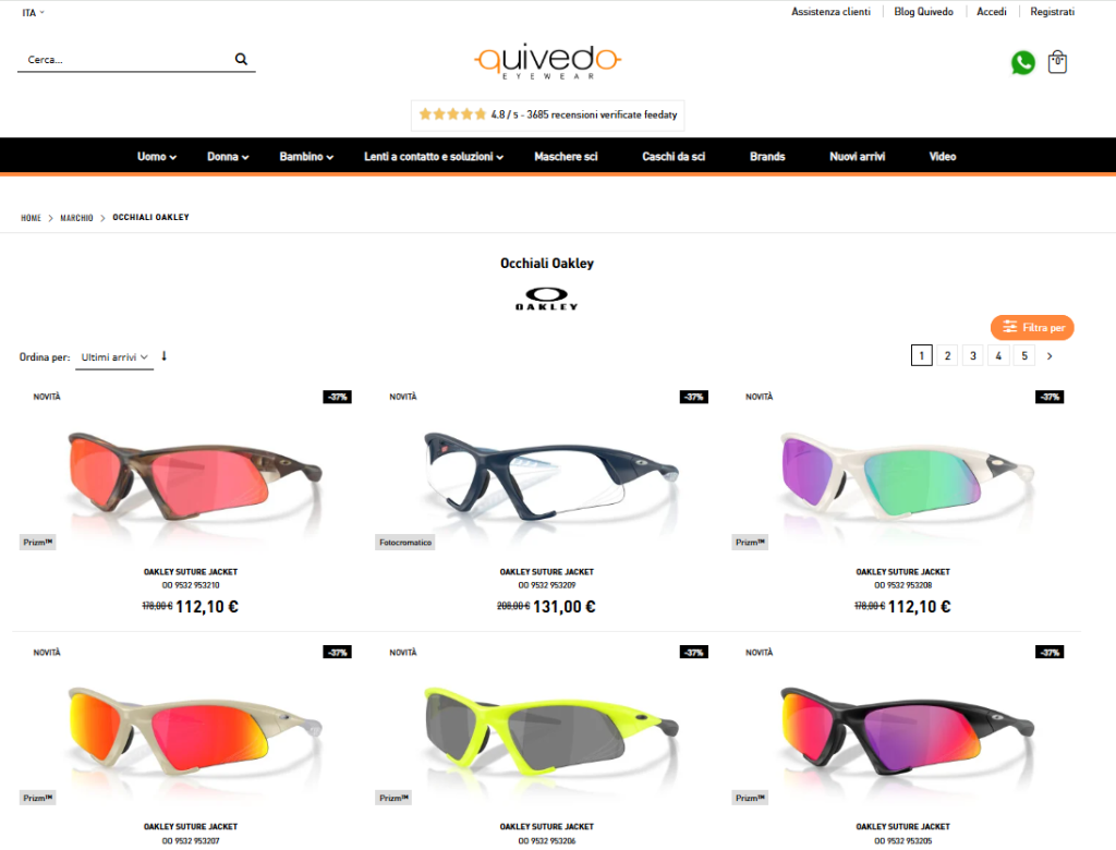 Occhiali Oakley Quivedo