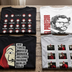 t-shirt la casa di carta
