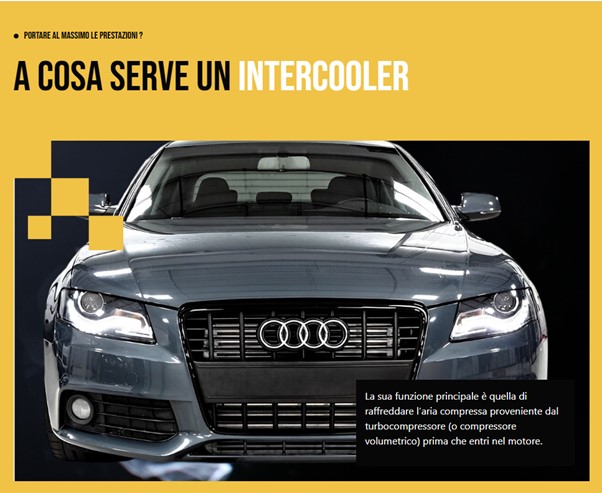 Intercooler maggiorati