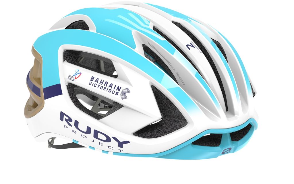 Casco bici Rudy Project Egos Team Bahrain Victorius 2024 HL780131 RV1