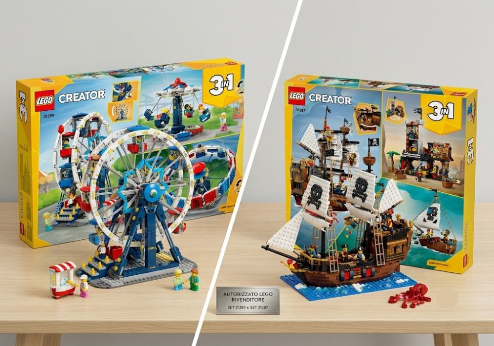 Idee regalo fine scuola 2026 due novità LEGO Creator 3 in 1 da mettere in lista