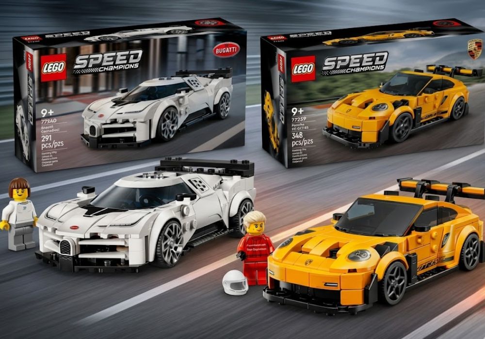 Nuovi arrivi Lego Speed Champions Bugatti e Porsche disponibili online