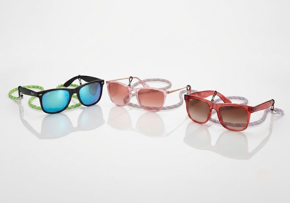 Occhiali da sole bambini estate 2026 la capsule Ray Ban Junior per il mare