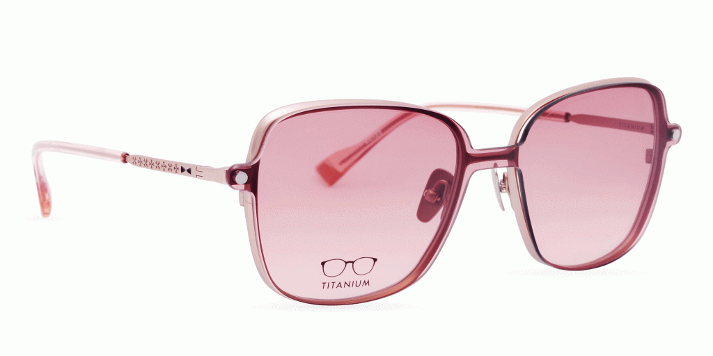 Occhiali da vista Snob Milano Sciantosa SNV218T C002 Z titanio con clip sole lente Zeiss