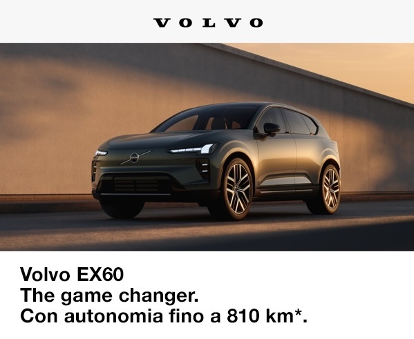 Presentazione Nuova Volvo EX60 il 13 e 15 Giugno