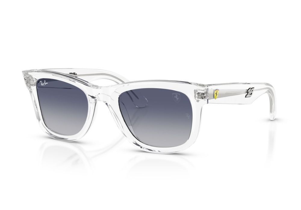 Ray Ban x Ferrari, arrivano i Wayfarer Reverse firmati Charles Leclerc