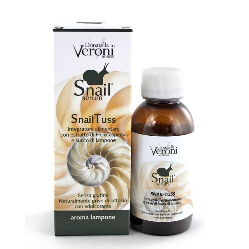 Sciroppo tosse Snail Tuss alla bava di lumaca