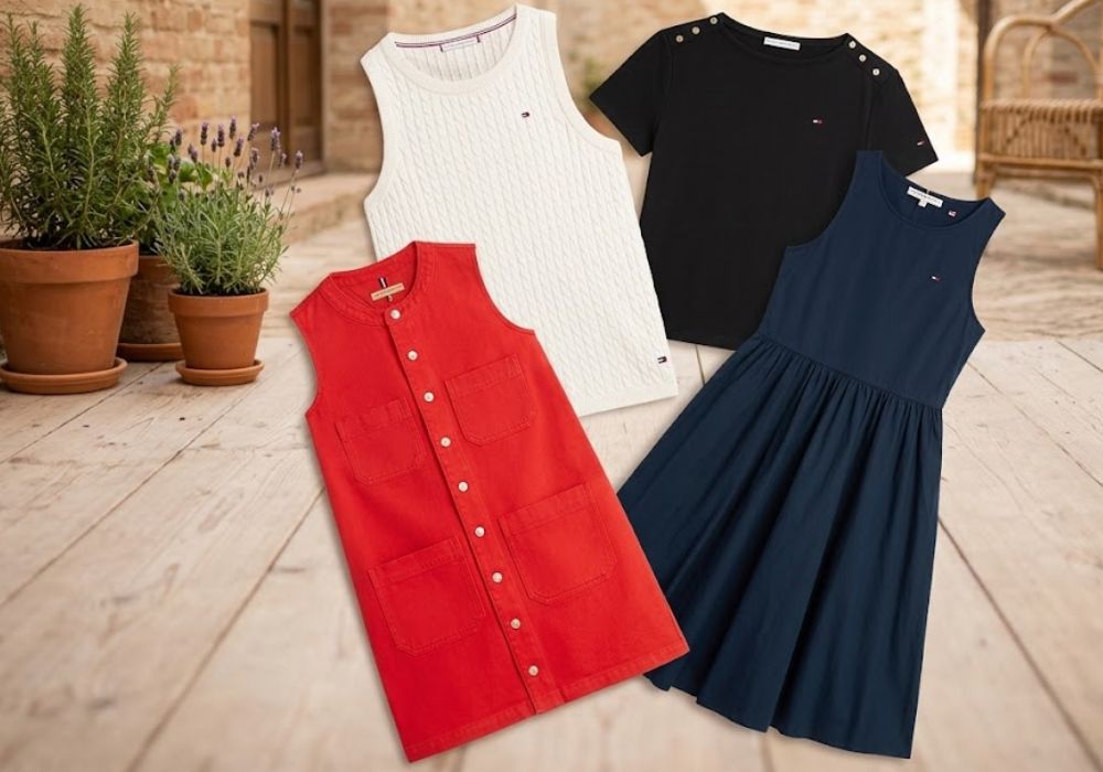 Scopri la nuova collezione abbigliamento donna Tommy Hilfiger estate