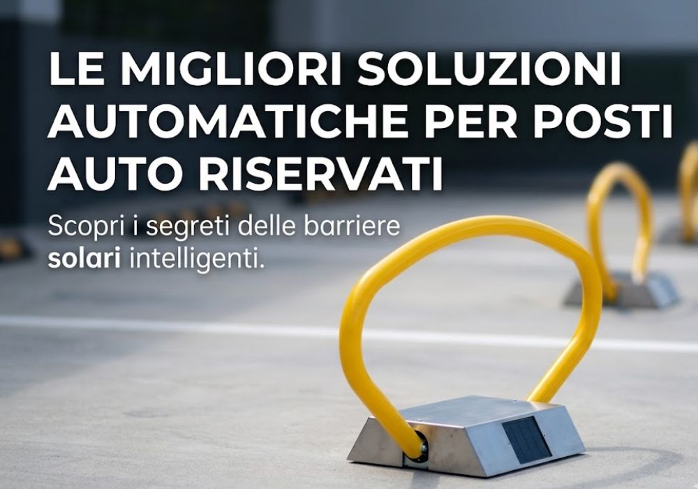 Sosta selvaggia addio arrivano i nuovi dispositivi che bloccano i furbetti del posto auto