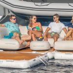 Yachtbeach Marine Leather Air Sofa Corner by RPG Yacht