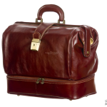 Borsa da dottore in vera pelle pronta consegna