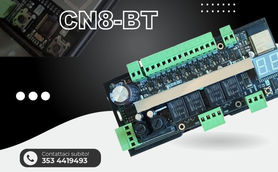 Centralina cn8 bt automazione cancelli e passi carrabili