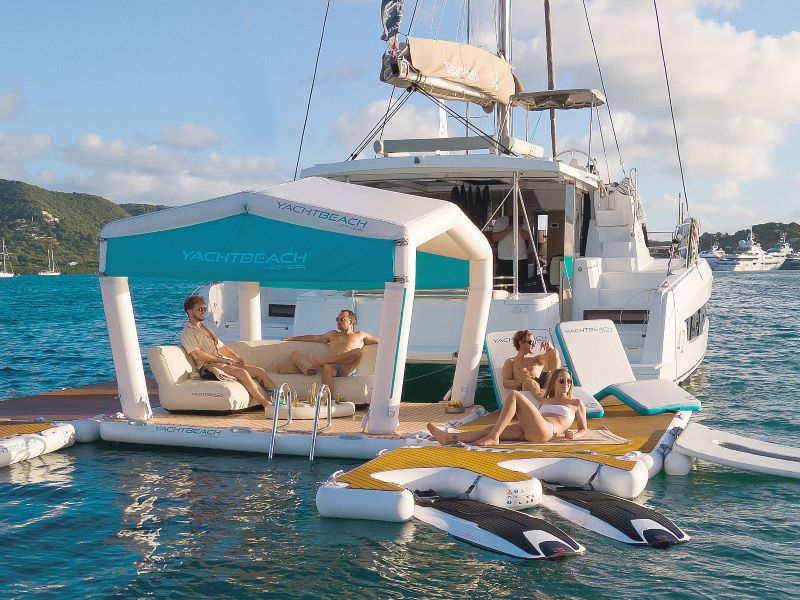 Piattaforme galleggianti per yacht su RPG Yacht