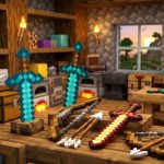 Cerchi riproduzioni armi Minecraft La guida definitiva ai modelli in gommapiuma per cosplay