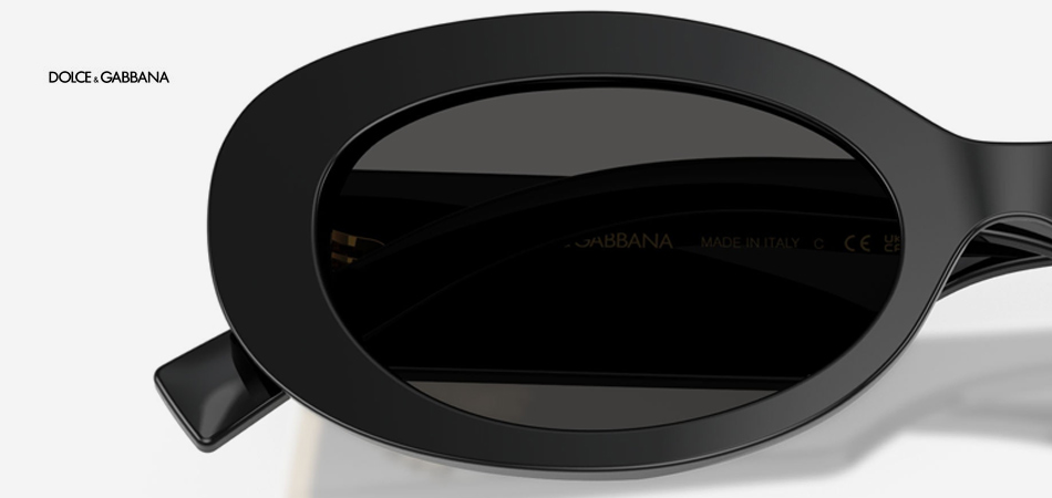 Dolce Gabbana DG4537 501 87 occhiali ovali neri piu cercati