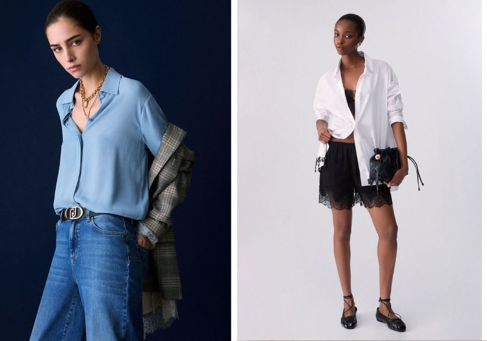 Camicie Liu Jo per il rientro in ufficio la nuova collezione su Atelier Hennin