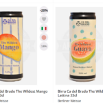 Nuovi arrivi birrificio Ca' del Brado: le Berliner Weisse alla frutta online