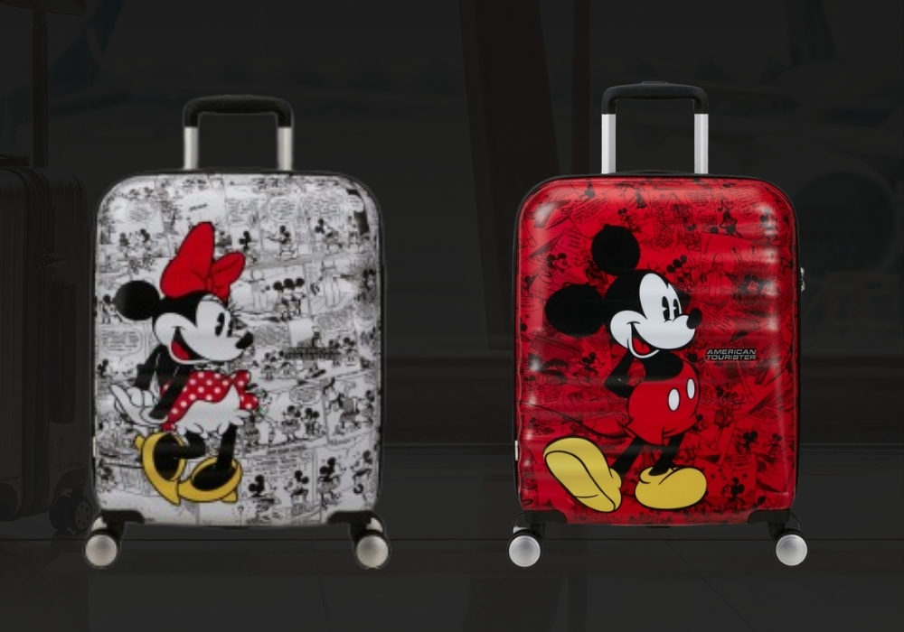 Valigie da cabina American Tourister Disney Wavebreaker 55 cm pronti per le ferie di settembre