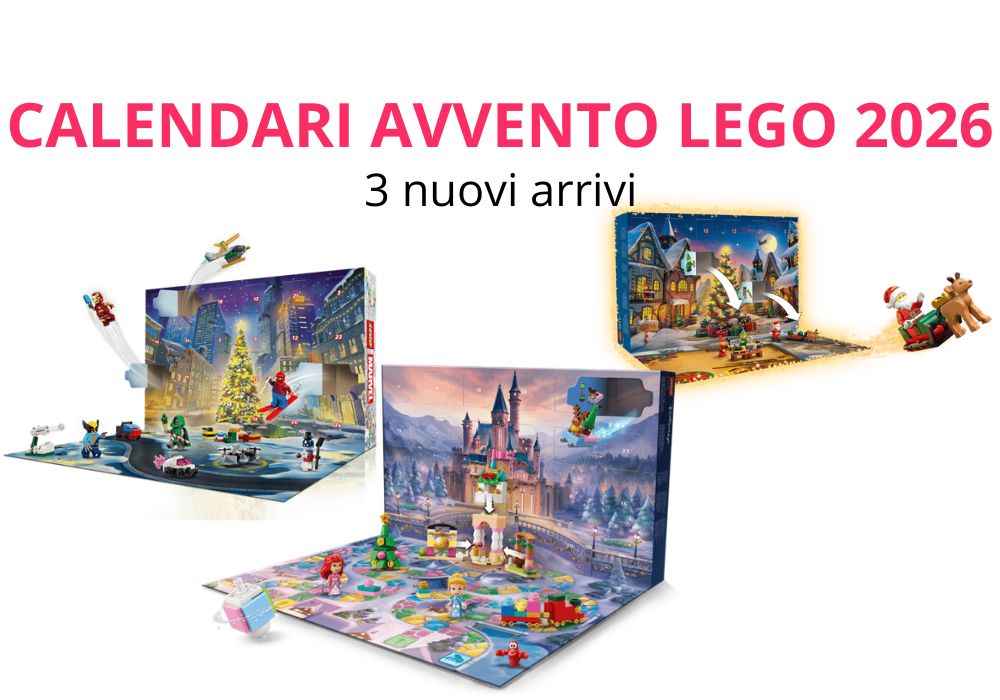 Calendari dell'Avvento Lego 2026 i 3 nuovi già virali che spariranno prima di dicembre
