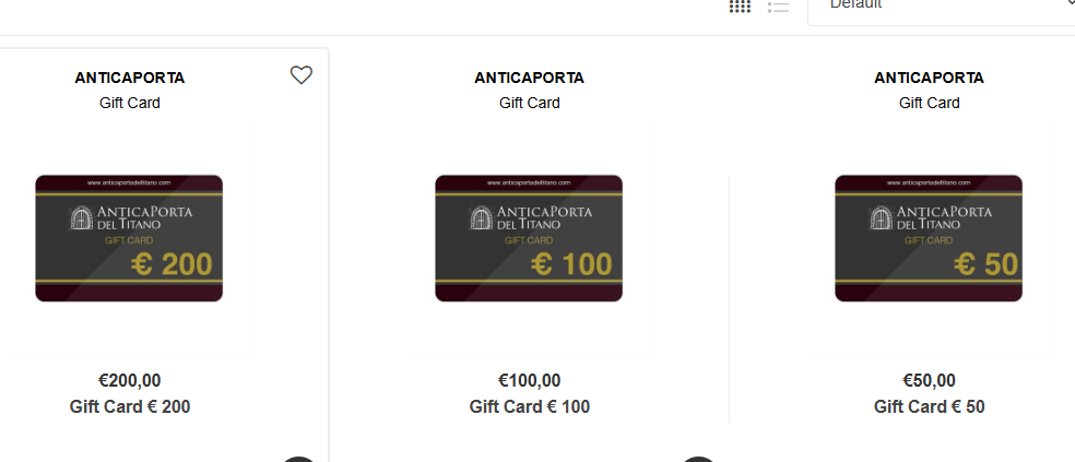 Gift Card online: il regalo perfetto per appassionati di collezionismo