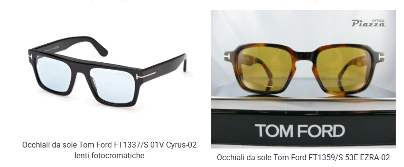 Nuovi arrivi Tom Ford occhiali da sole: Cyrus-02 e Ezra-02