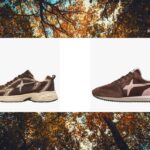 Sneakers marroni W6YZ la tendenza calzature per l'autunno