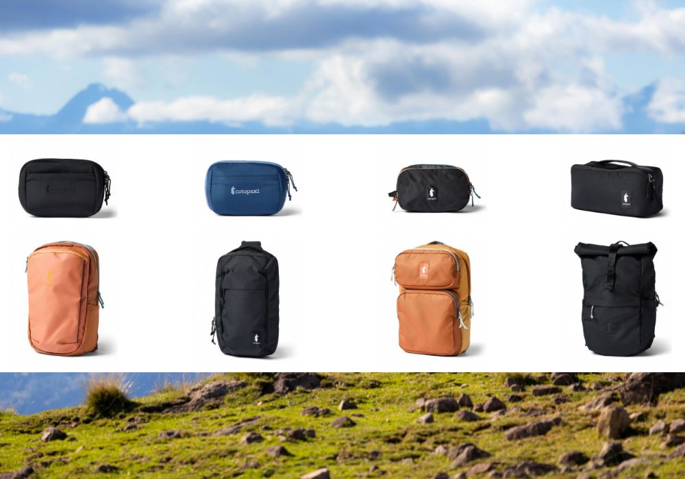 Zain e accessori Cotopaxi la collezione per viaggio e tempo libero