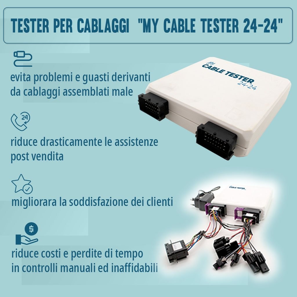 Tester cablaggi intelligente