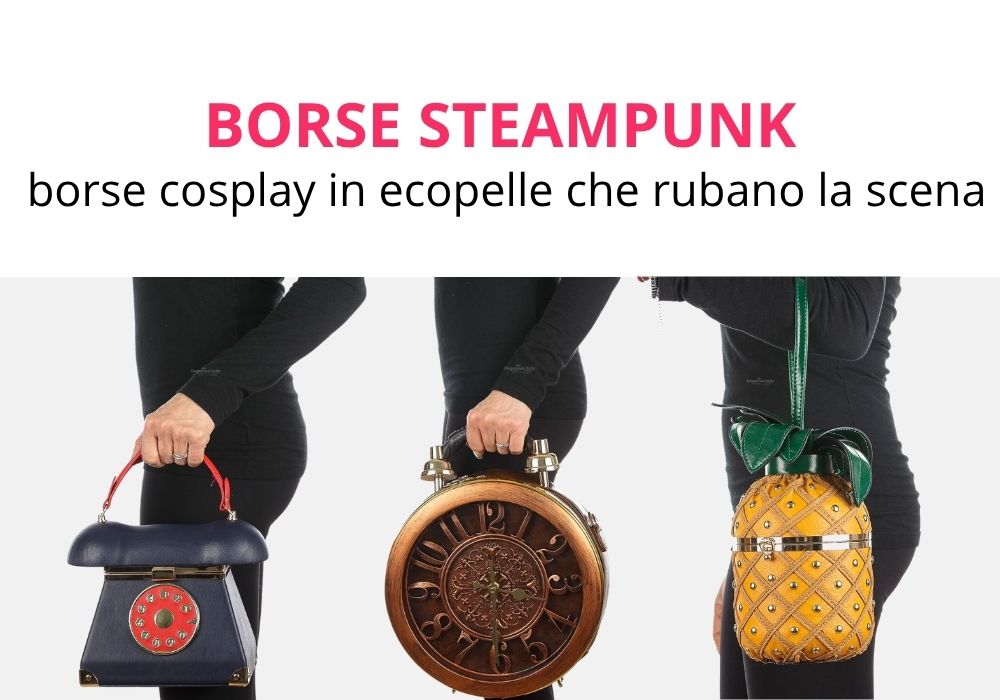 Borse halloween steampunk eccentrico virale per Halloween