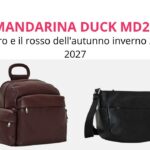 Mandarina Duck MD20 il nero e il rosso dell'autunno inverno 2026