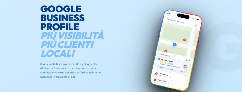 Creare scheda Google Business Profile a Torino