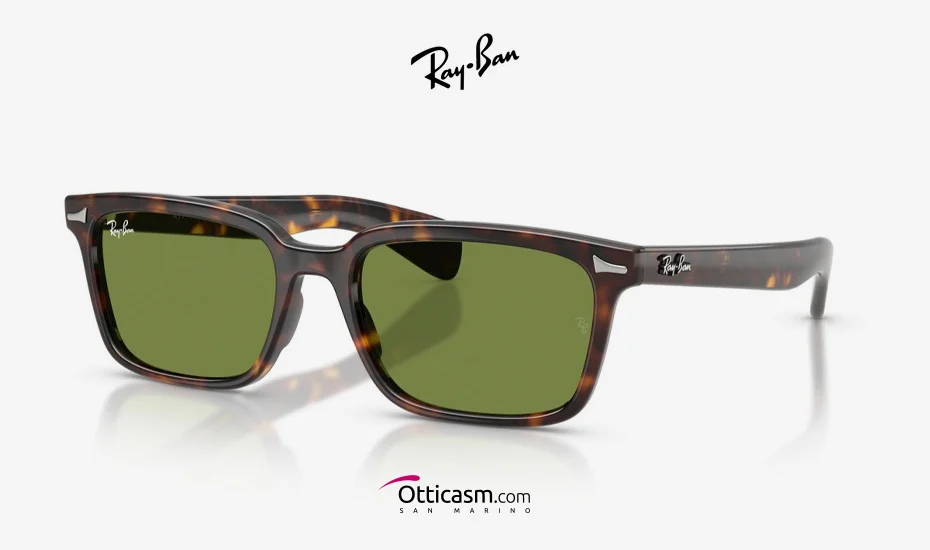 Ray ban brunel rb 2234 il rettangolare retro piu cercato per autunno inverno 2026