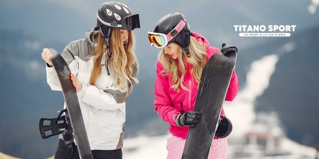 Sci e snowboard due modi diversi di gestire equilibrio e curva